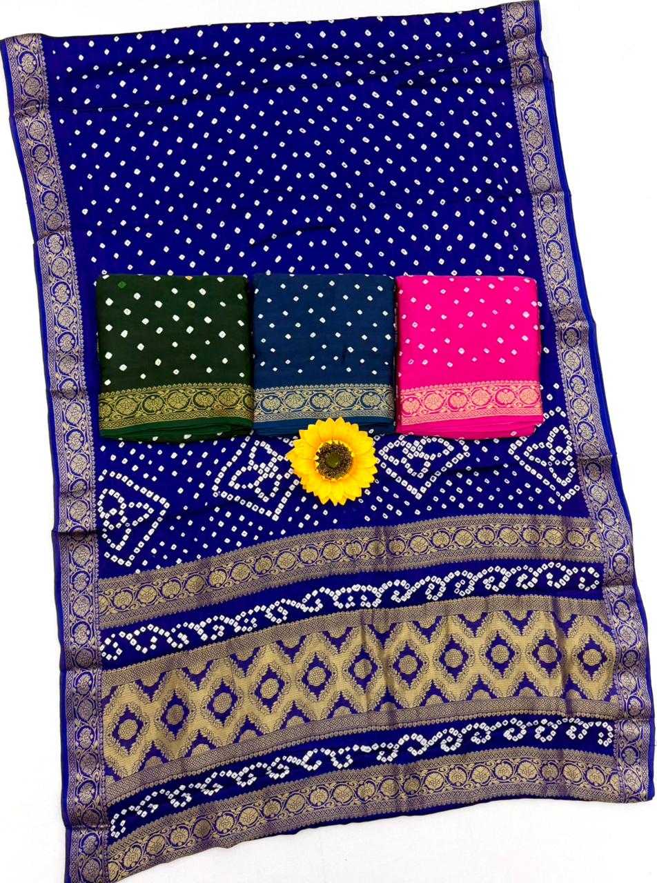 YNF Wholesale Gajji Silk Gajji Modal Sarees  | Surat Manufacturer