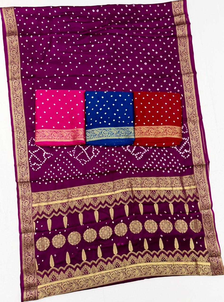 YNF Wholesale Gajji Silk Gajji Modal Sarees  | Surat Manufacturer