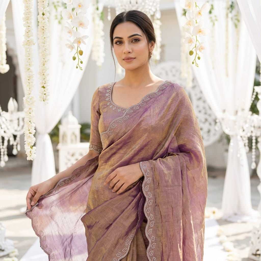 YNF Wholesale Space Silk Fancy Sarees  | Surat Manufacturer