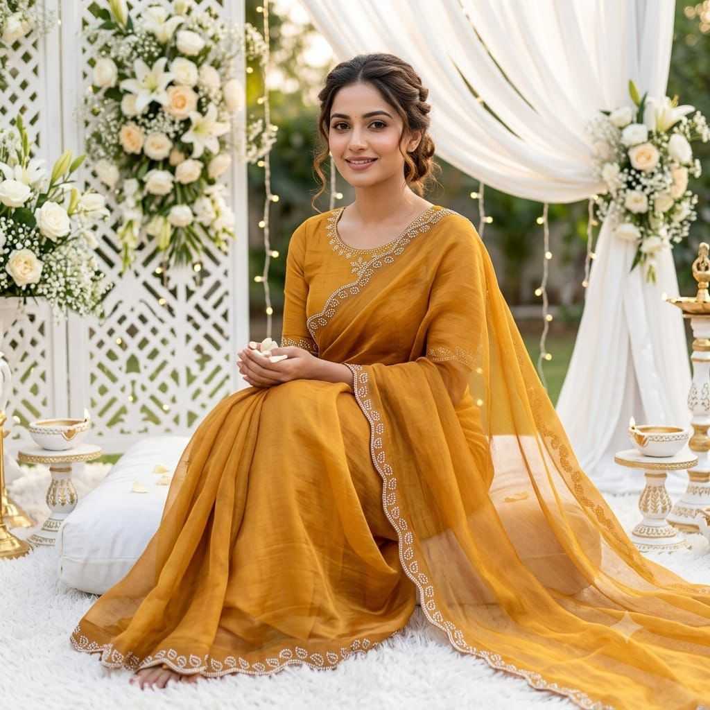 YNF Wholesale Space Silk Fancy Sarees  | Surat Manufacturer