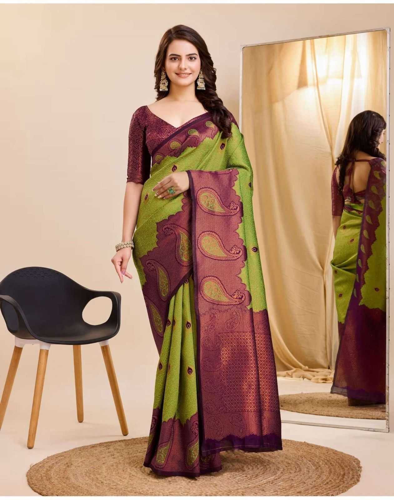 YNF Wholesale Banarasi Soft Silk Banarasi Silk Sarees  | Surat Manufacturer