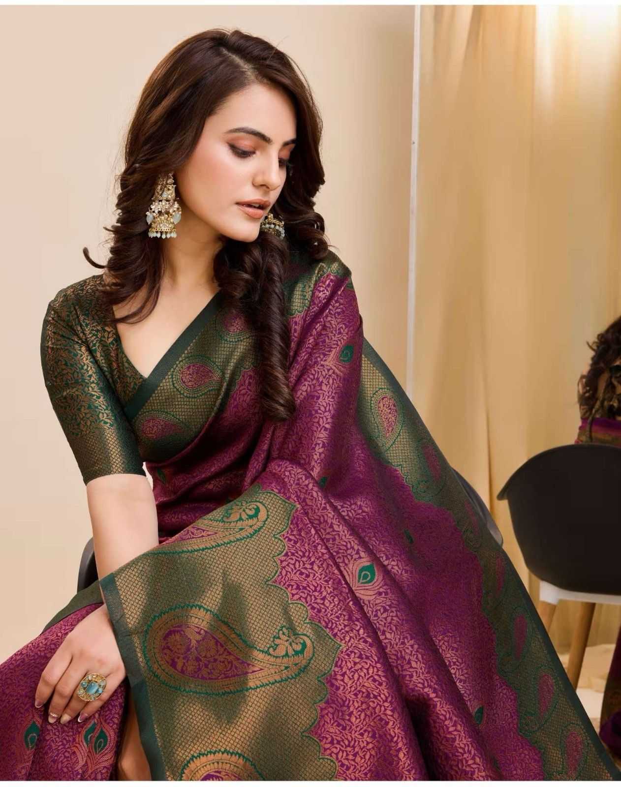 YNF Wholesale Banarasi Soft Silk Banarasi Silk Sarees  | Surat Manufacturer