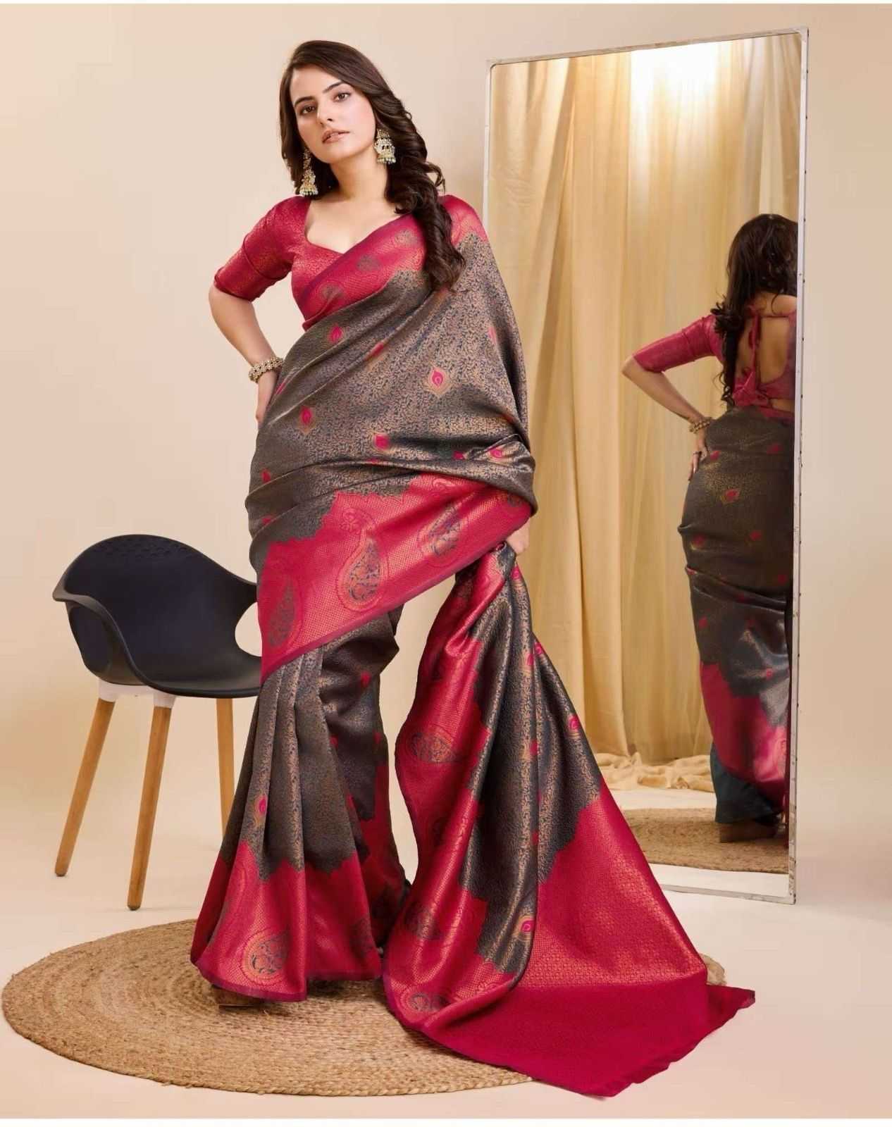 YNF Wholesale Banarasi Soft Silk Banarasi Silk Sarees  | Surat Manufacturer