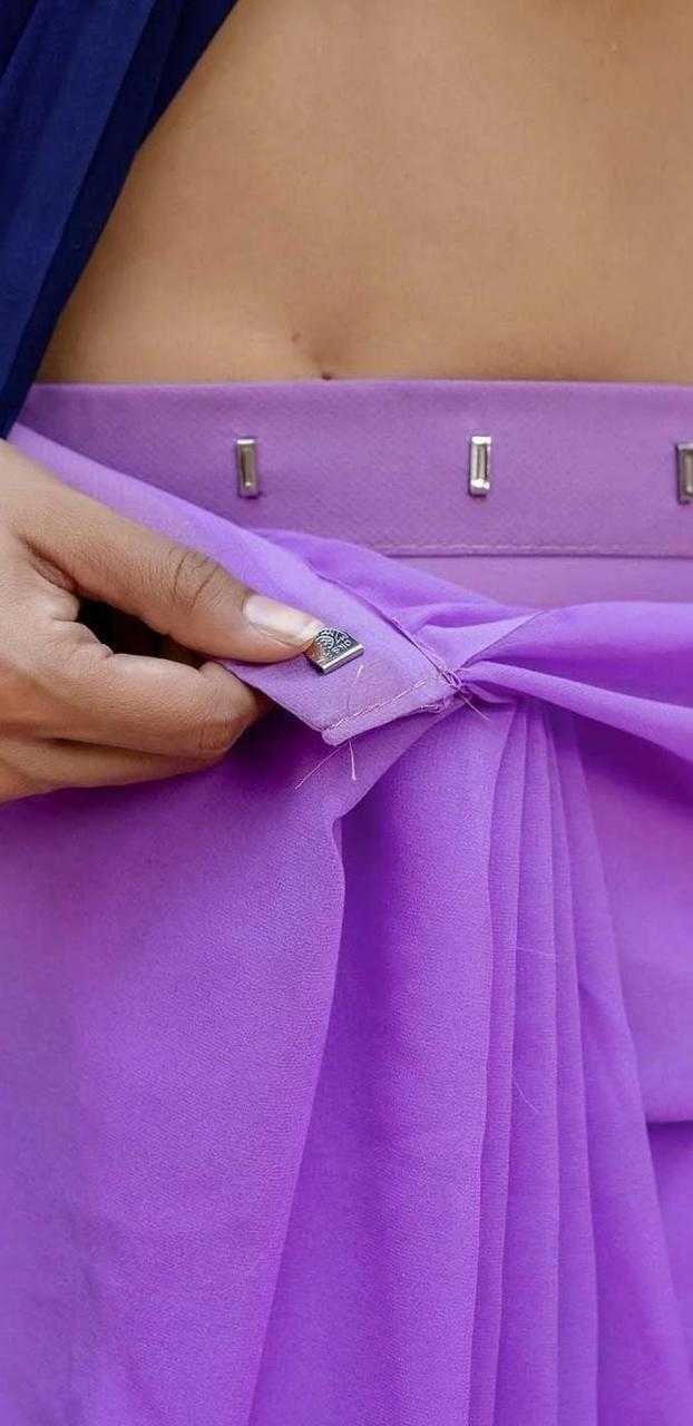 YNF Wholesale Georgette Ready To Wear Sarees  | Surat Manufacturer