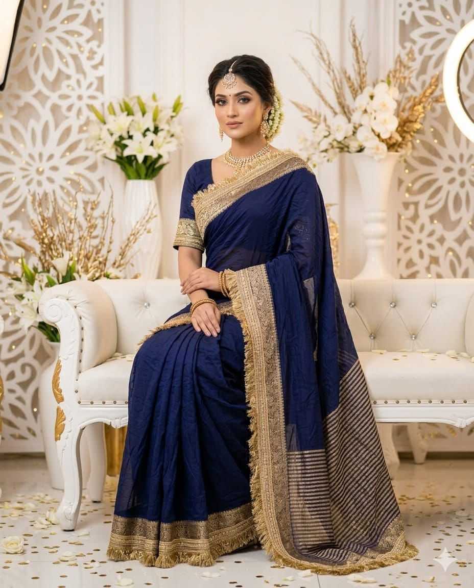 YNF Wholesale Jacquard Fancy Sarees  | Surat Manufacturer