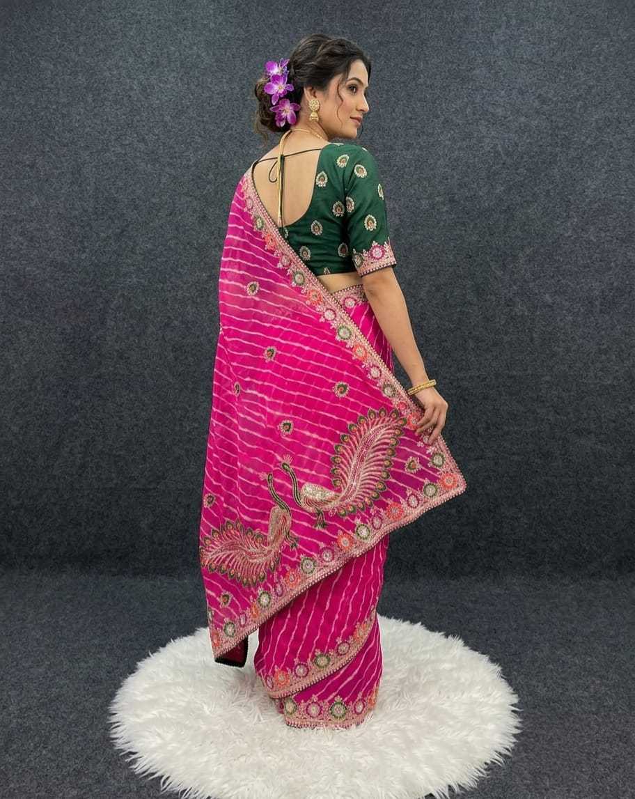 YNF Wholesale Georgette Printed Sarees  | Surat Manufacturer
