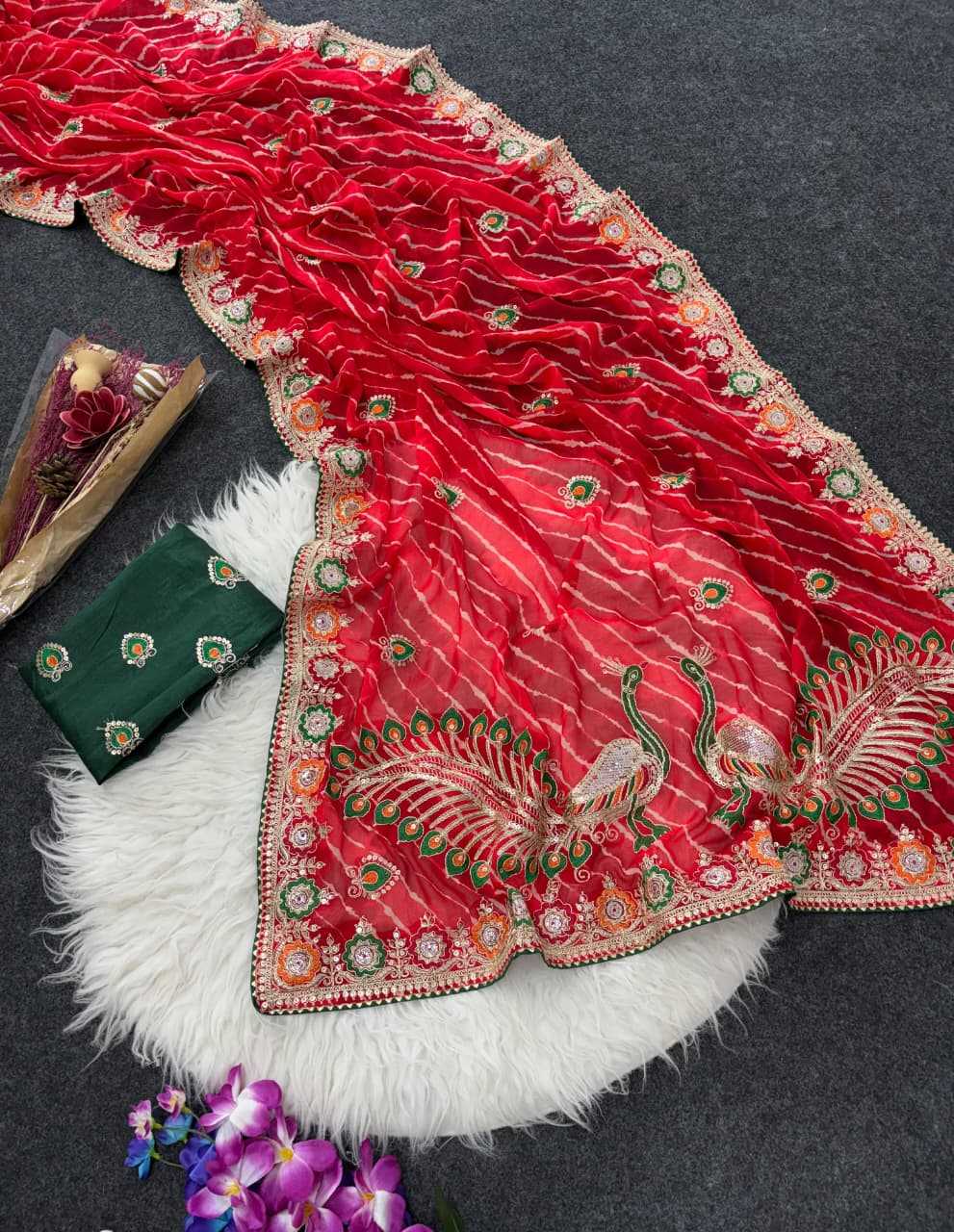 YNF Wholesale Georgette Printed Sarees  | Surat Manufacturer