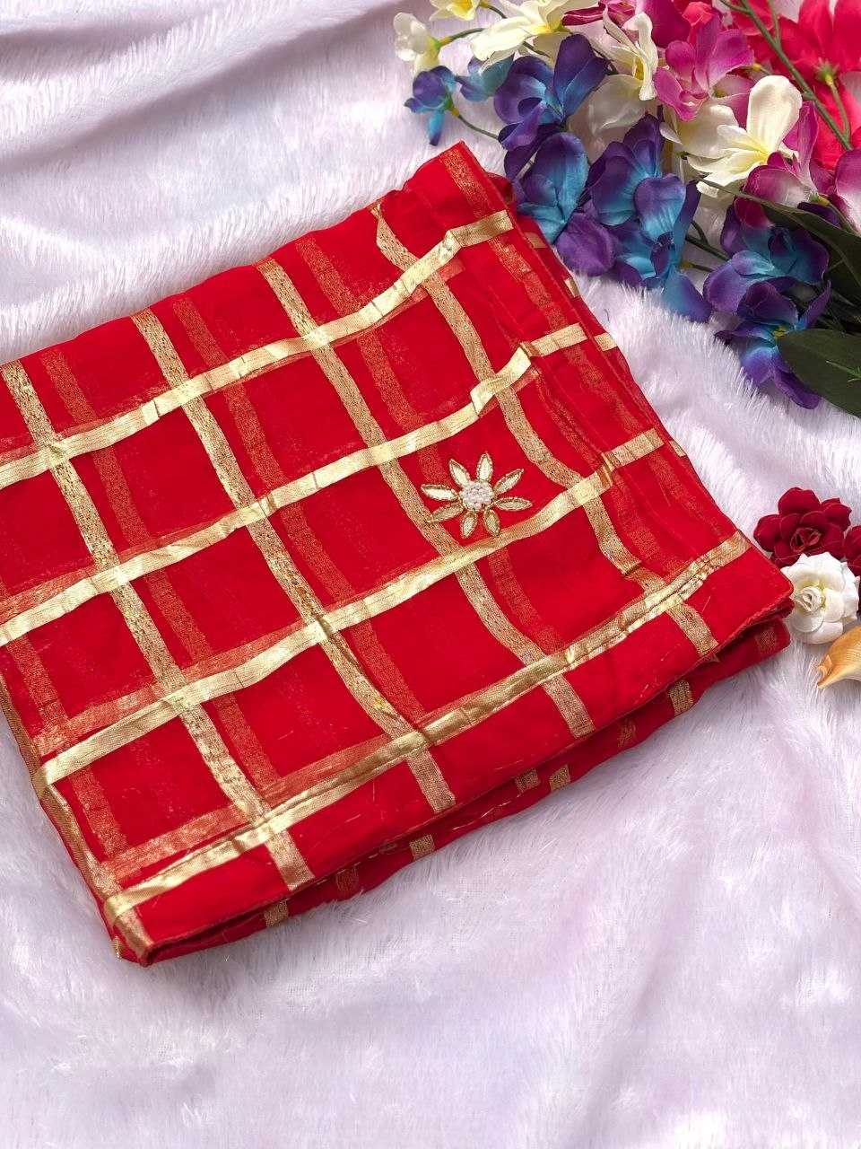 YNF Wholesale Viscose Georgette Sarees  | Surat Manufacturer