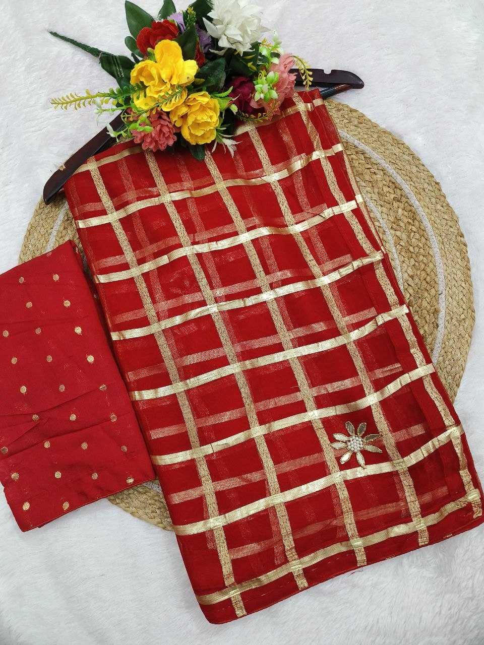 YNF Wholesale Viscose Georgette Sarees  | Surat Manufacturer