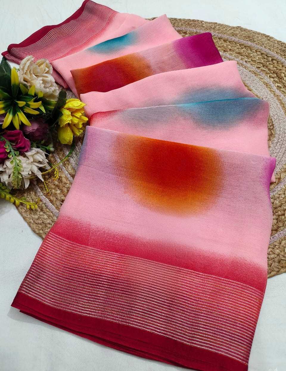 YNF Wholesale Georgette Party Wear Sarees  | Surat Manufacturer