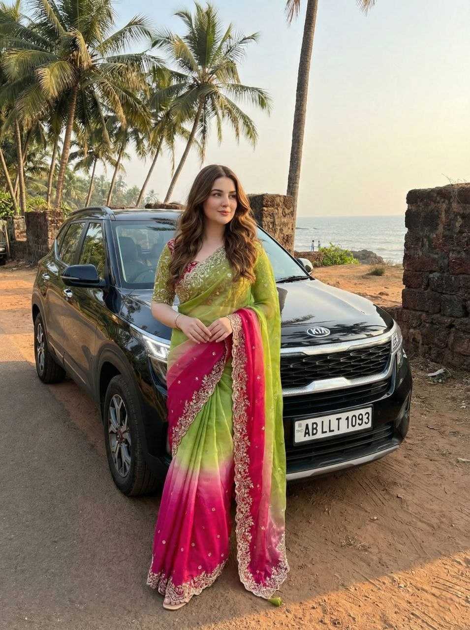 YNF Wholesale FENDY Party Wear Sarees  | Surat Manufacturer