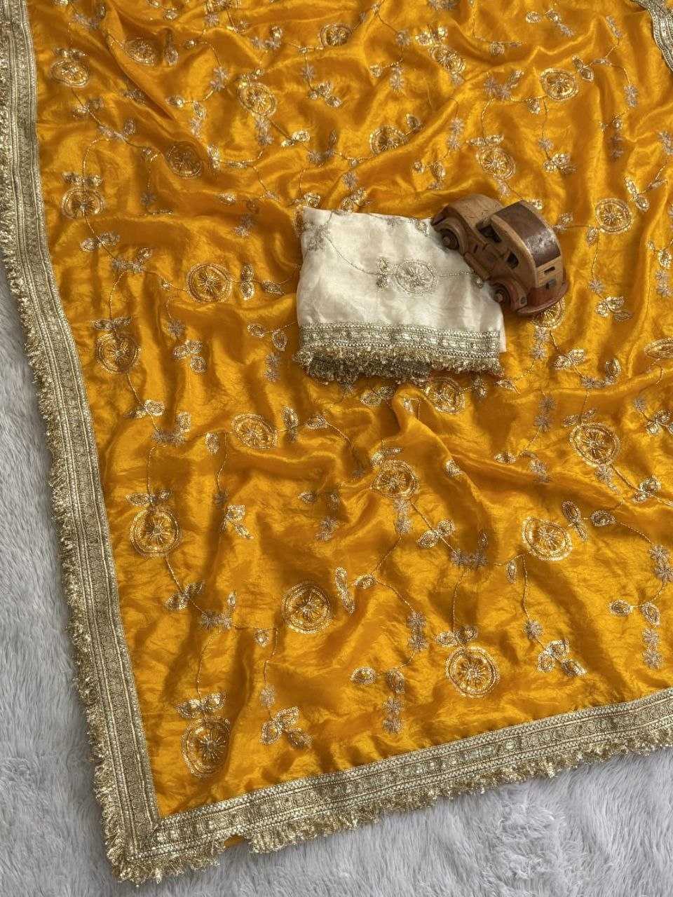 YNF Wholesale Satin Designer Sarees  | Surat Manufacturer