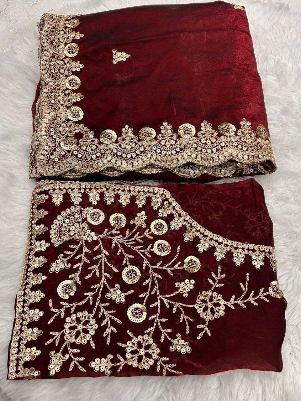 YNF Wholesale Blooming Party Wear Silk Sarees  | Surat Manufacturer