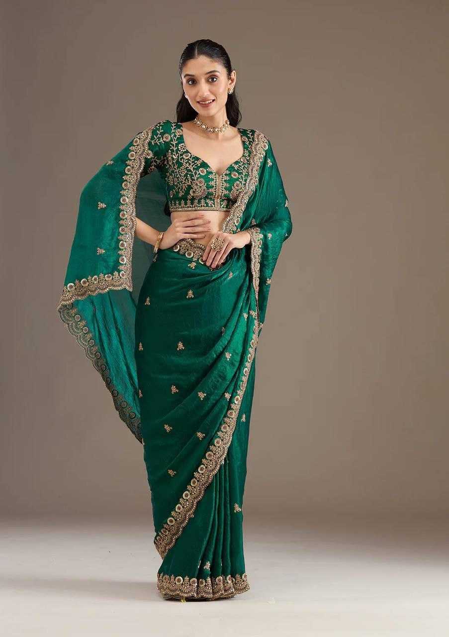 YNF Wholesale Blooming Party Wear Silk Sarees  | Surat Manufacturer