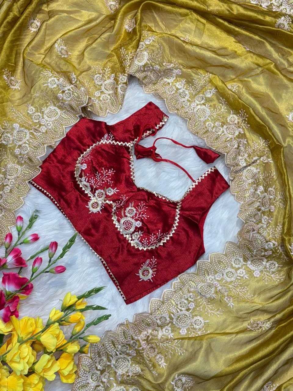 YNF Wholesale Tissue Silk Pattu Sarees  | Surat Manufacturer