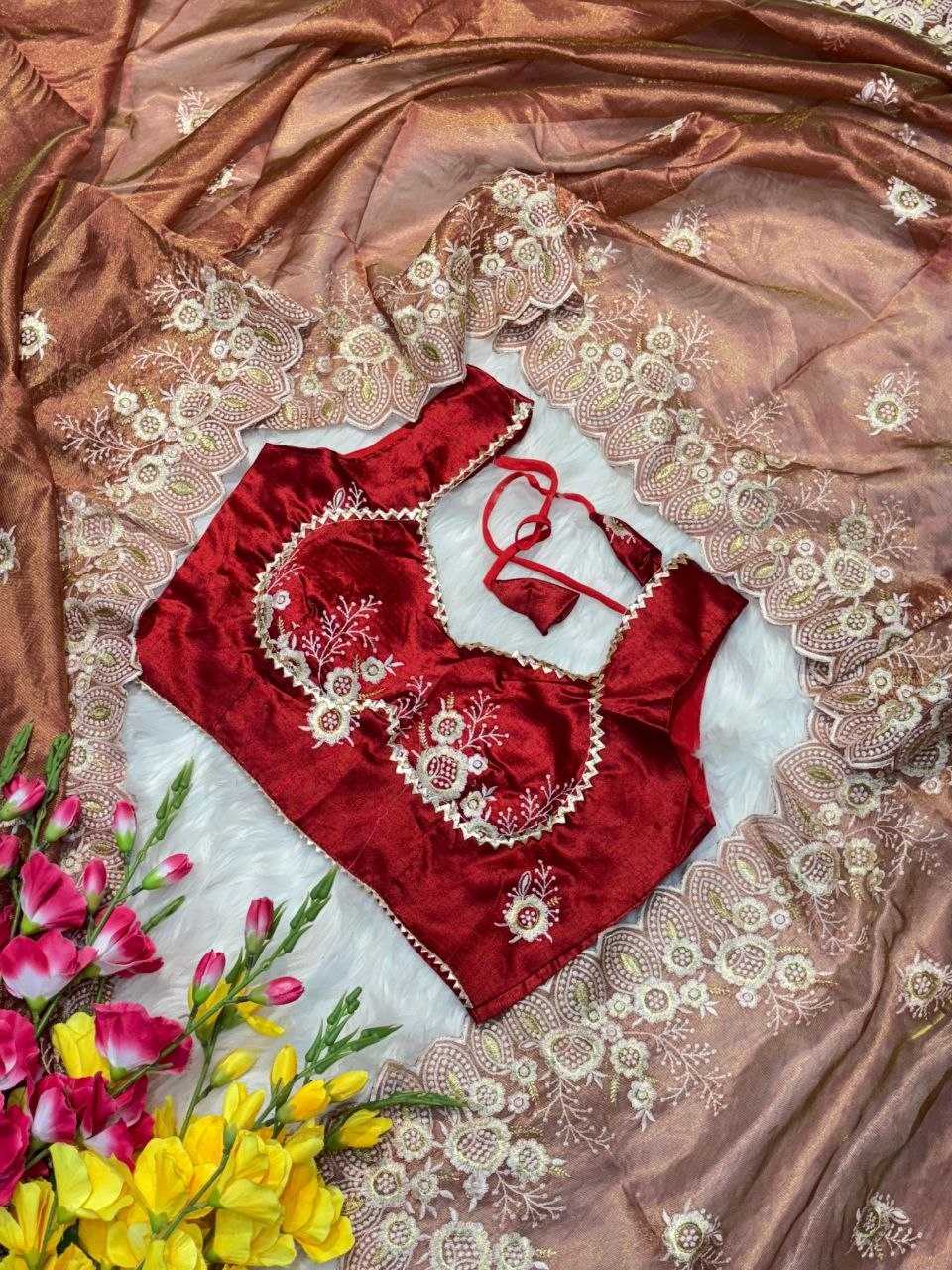 YNF Wholesale Tissue Silk Pattu Sarees  | Surat Manufacturer