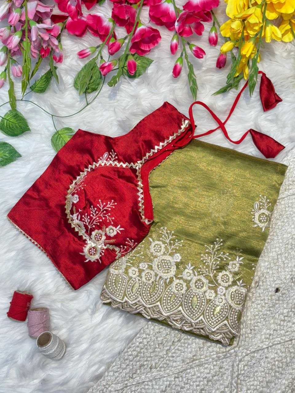YNF Wholesale Tissue Silk Pattu Sarees  | Surat Manufacturer
