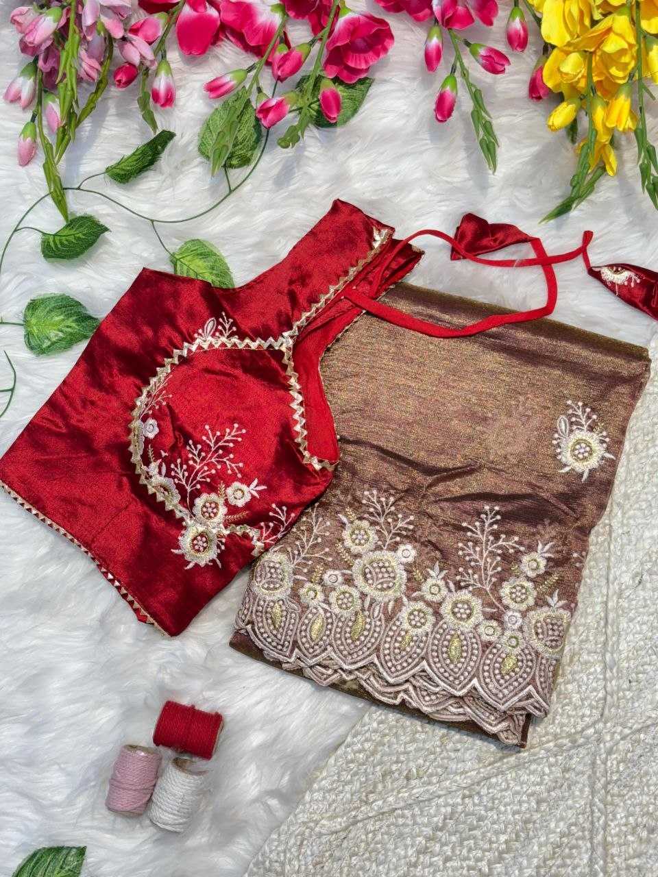 YNF Wholesale Tissue Silk Pattu Sarees  | Surat Manufacturer