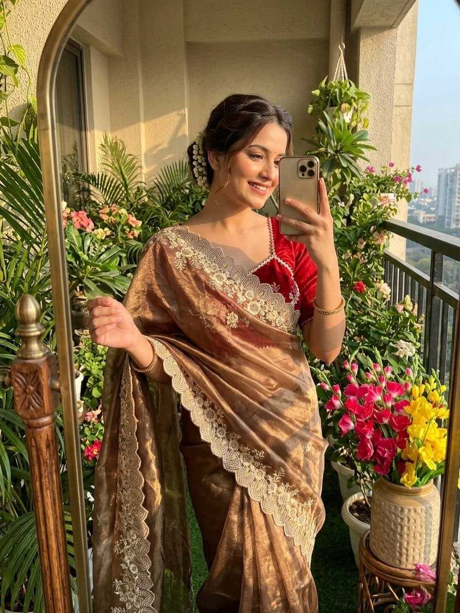 YNF Wholesale Tissue Silk Pattu Sarees  | Surat Manufacturer