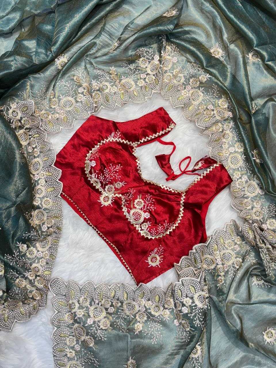 YNF Wholesale Tissue Silk Pattu Sarees  | Surat Manufacturer