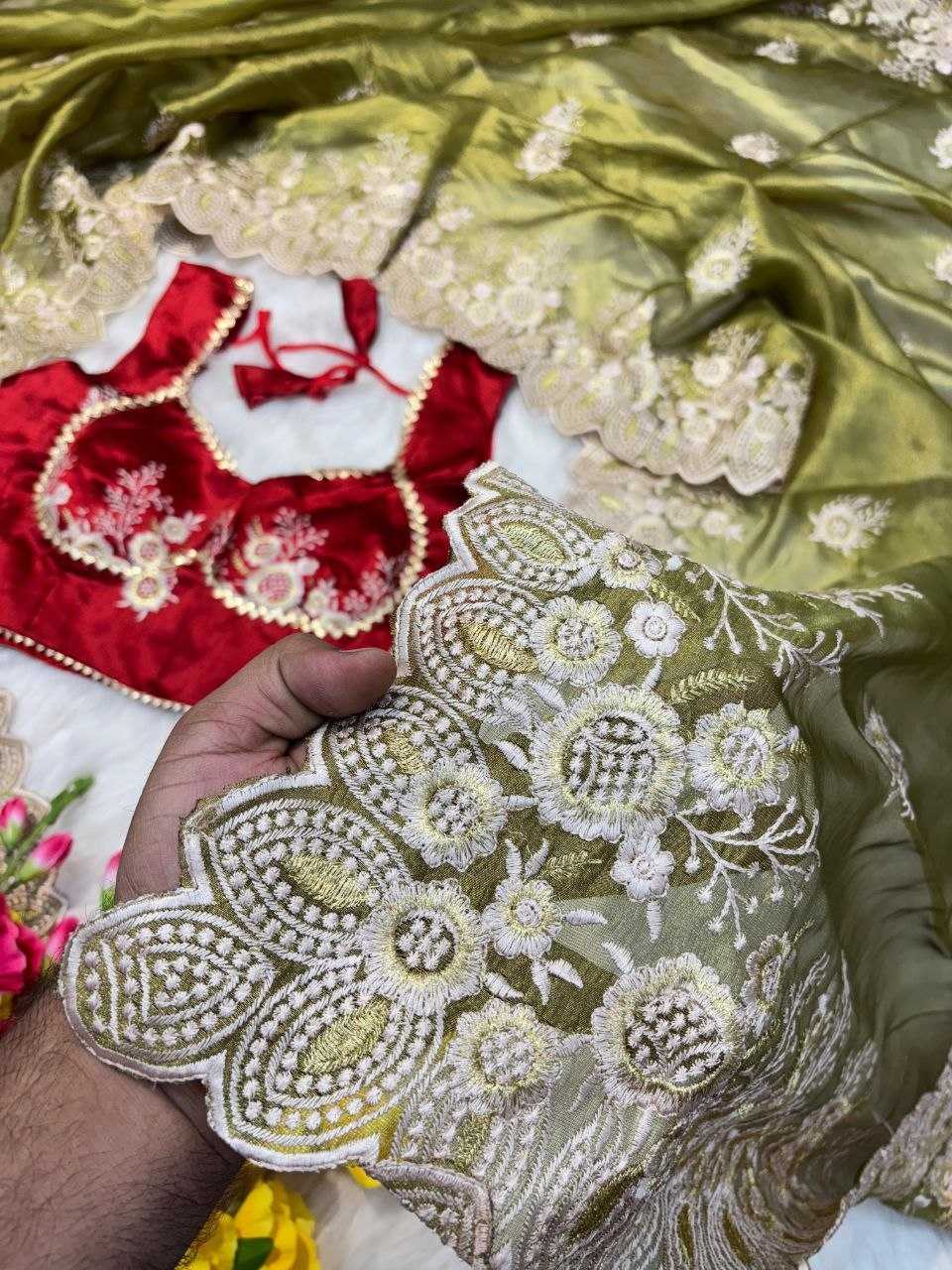 YNF Wholesale Tissue Silk Pattu Sarees  | Surat Manufacturer