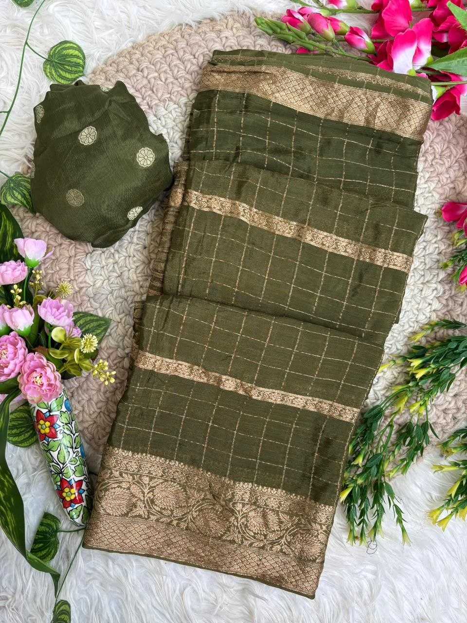 YNF Wholesale Heavy Chinnon Silk Heavy Work Sarees  | Surat Manufacturer