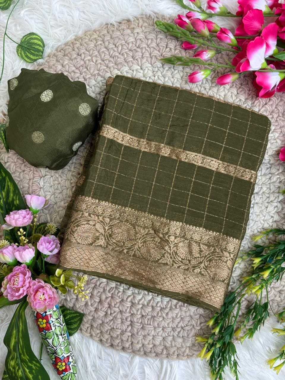 YNF Wholesale Heavy Chinnon Silk Heavy Work Sarees  | Surat Manufacturer