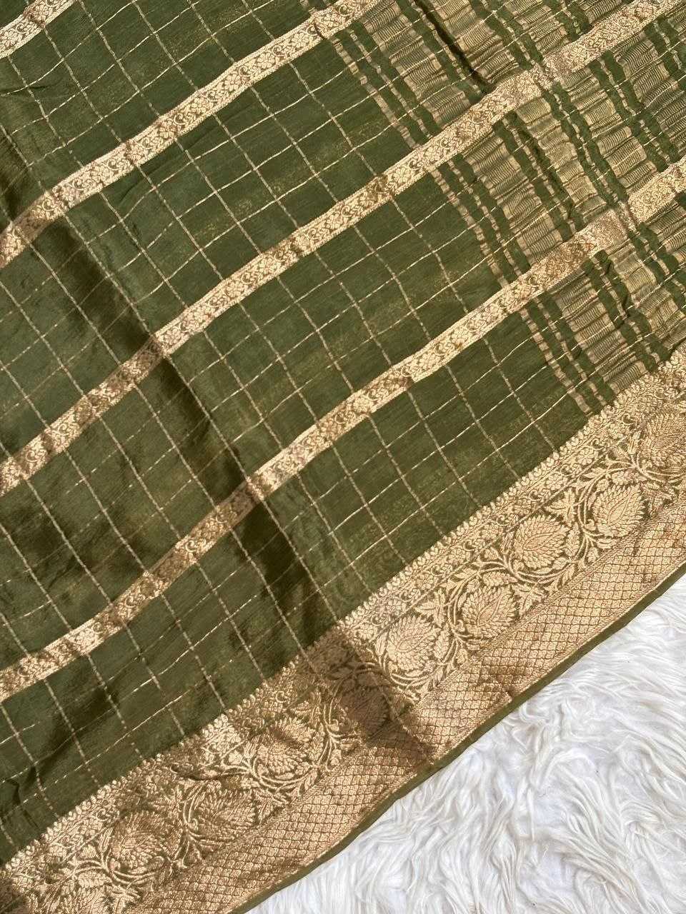 YNF Wholesale Heavy Chinnon Silk Heavy Work Sarees  | Surat Manufacturer