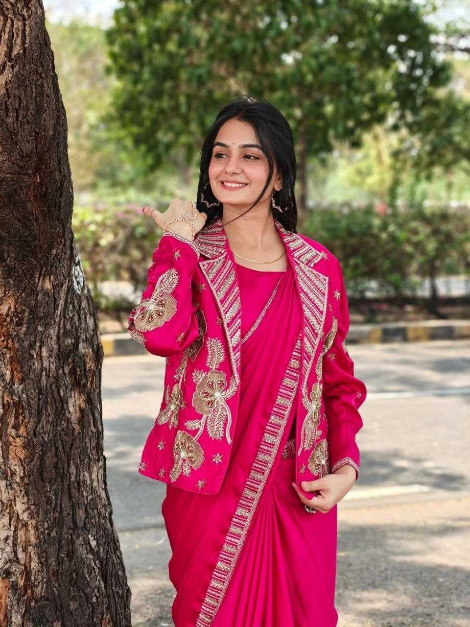 YNF Wholesale Heavy Crepe Party Wear Sarees  | Surat Manufacturer
