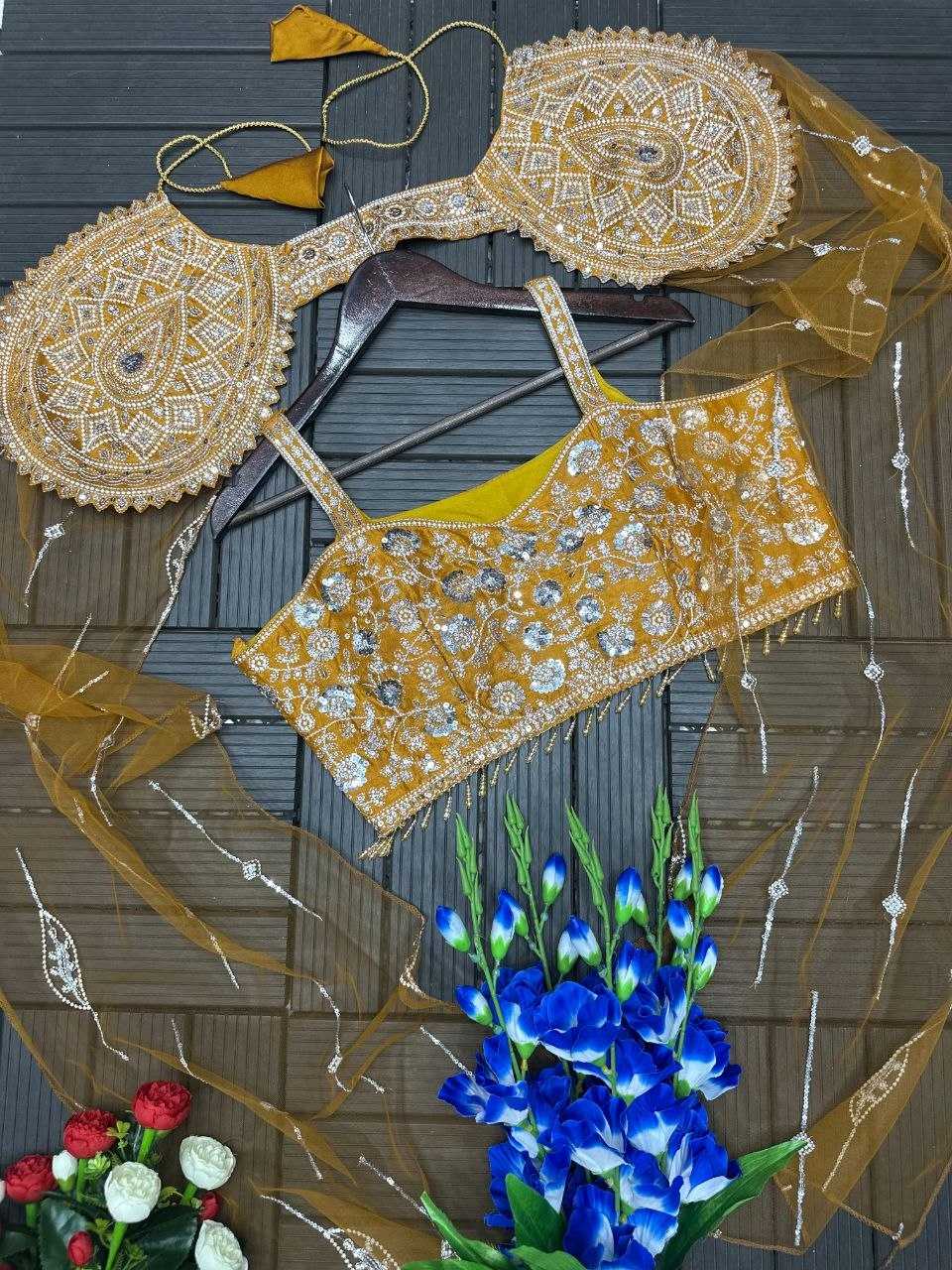 YNF Wholesale Rangoli Silk Embroidered Lehenga  | Surat Manufacturer