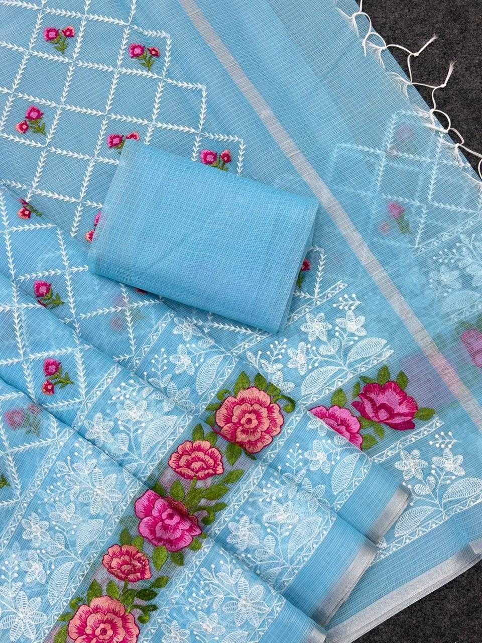 YNF Wholesale Kota Checks Designer Sarees KESH592 Tasri | Surat Manufacturer