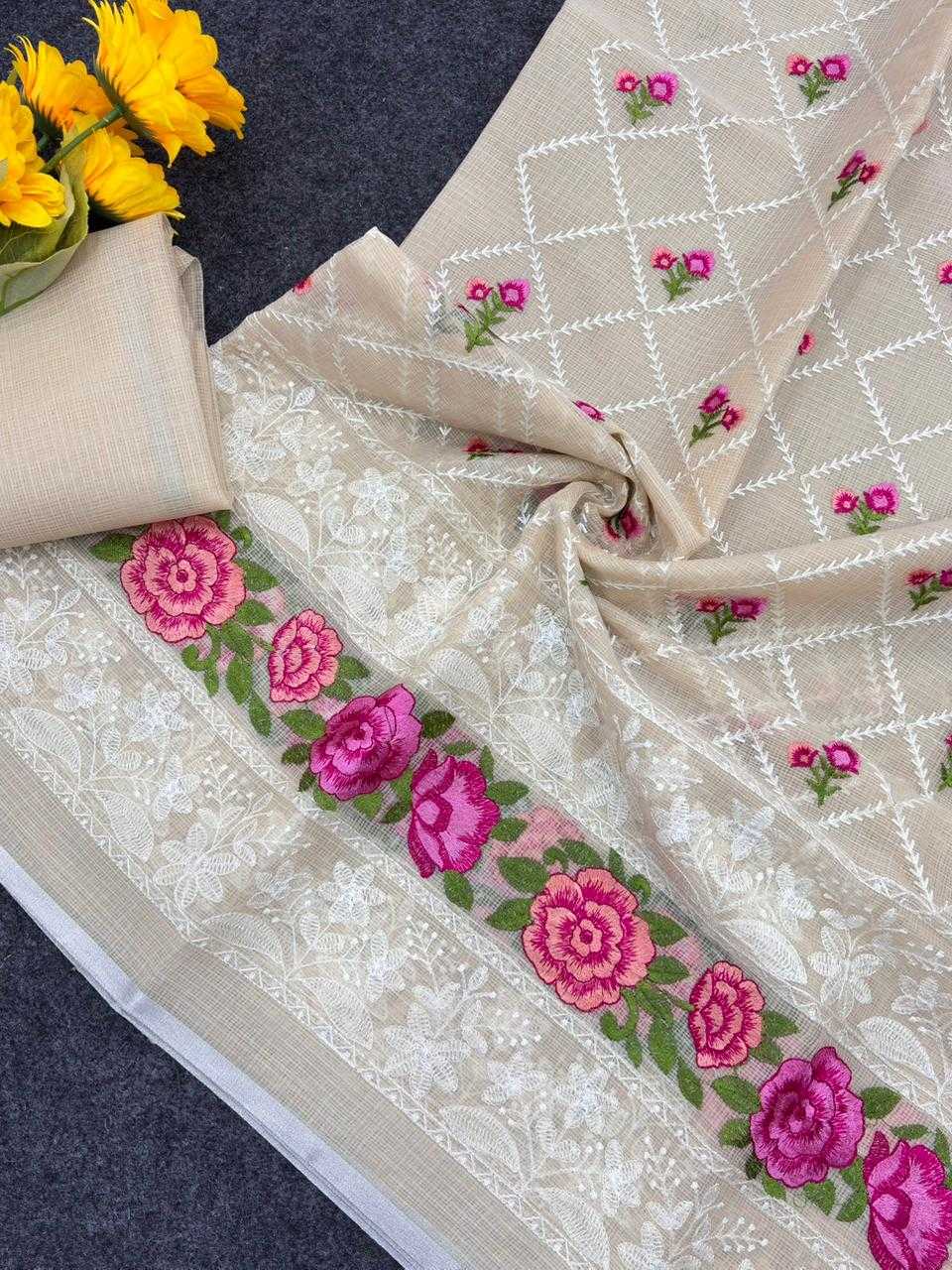 YNF Wholesale Kota Checks Designer Sarees KESH592 Tasri | Surat Manufacturer