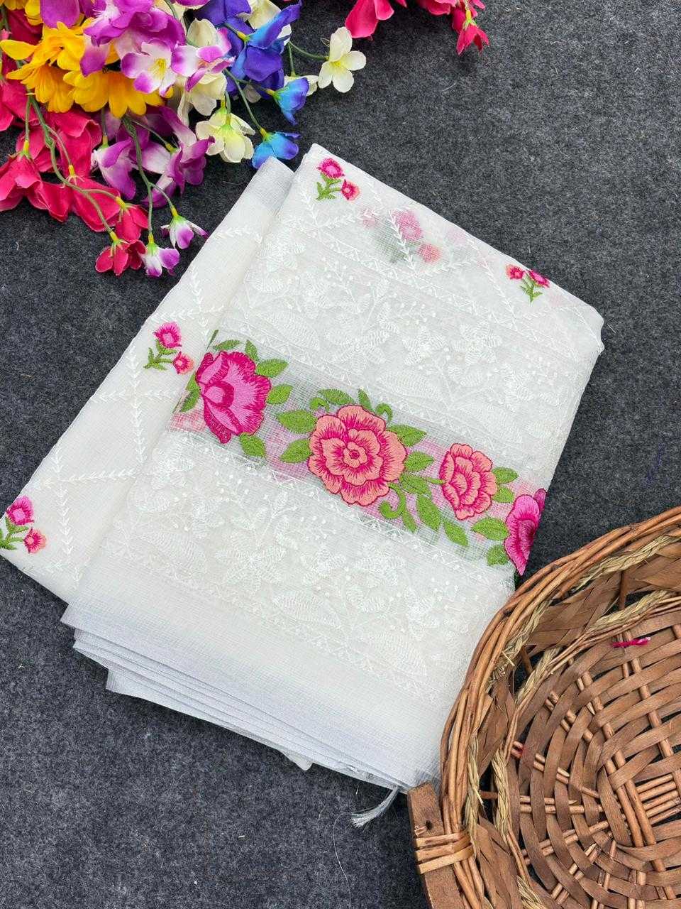 YNF Wholesale Kota Checks Designer Sarees KESH592 Tasri | Surat Manufacturer