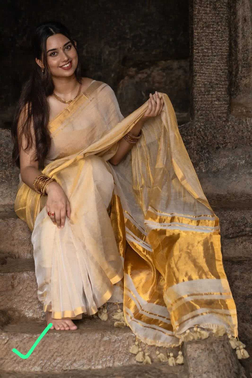 YNF Wholesale Tissue Silk Zari Border Silk Sarees  | Surat Manufacturer