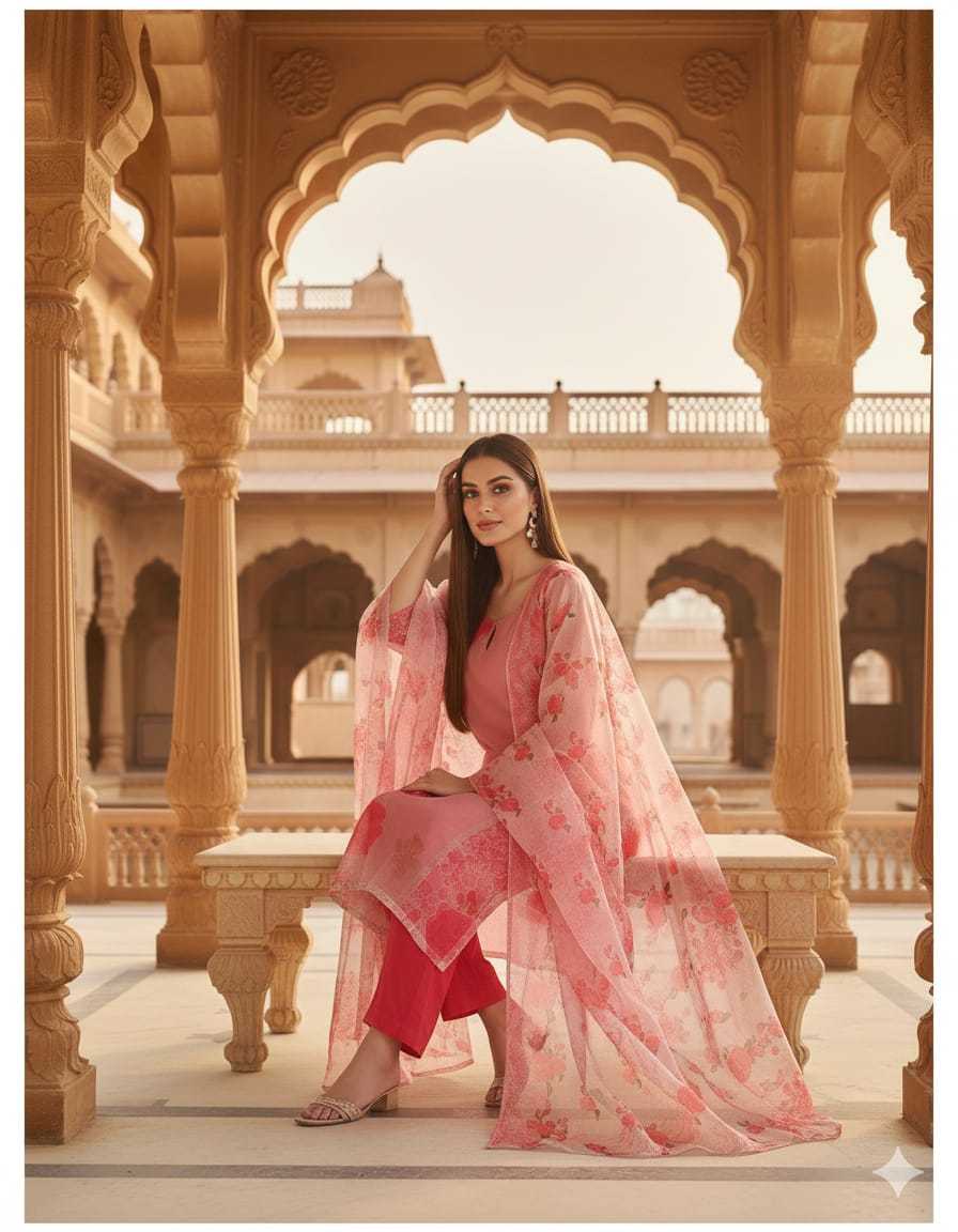 YNF Wholesale Muslin Designer Kurtis  | Surat Manufacturer