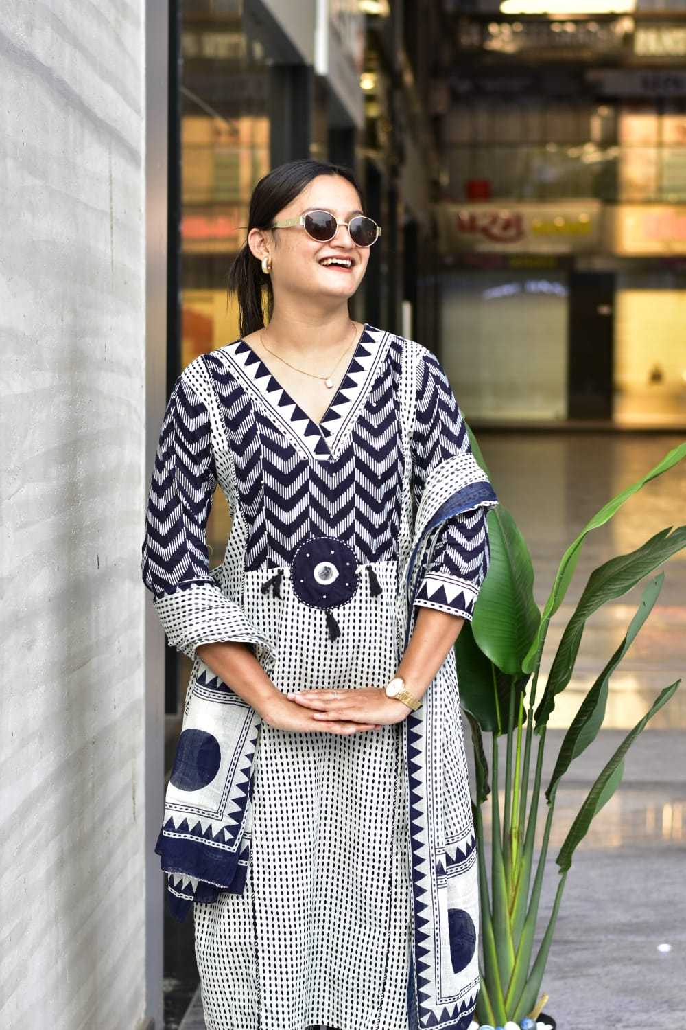 YNF Wholesale Cotton Designer Kurtis  | Surat Manufacturer
