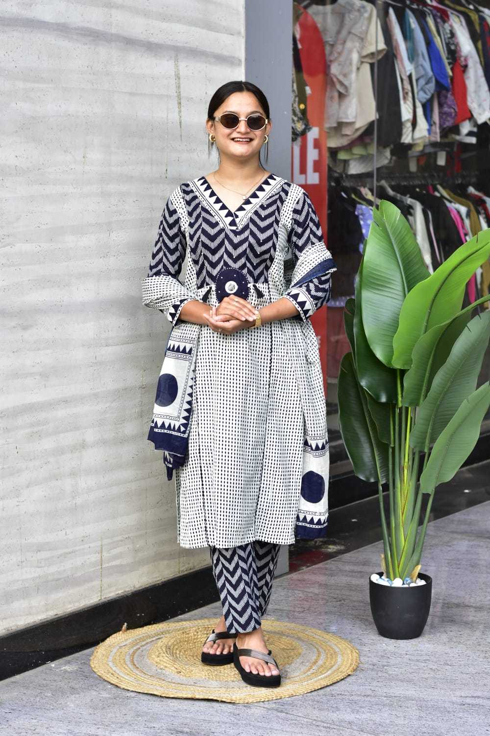 YNF Wholesale Cotton Designer Kurtis  | Surat Manufacturer