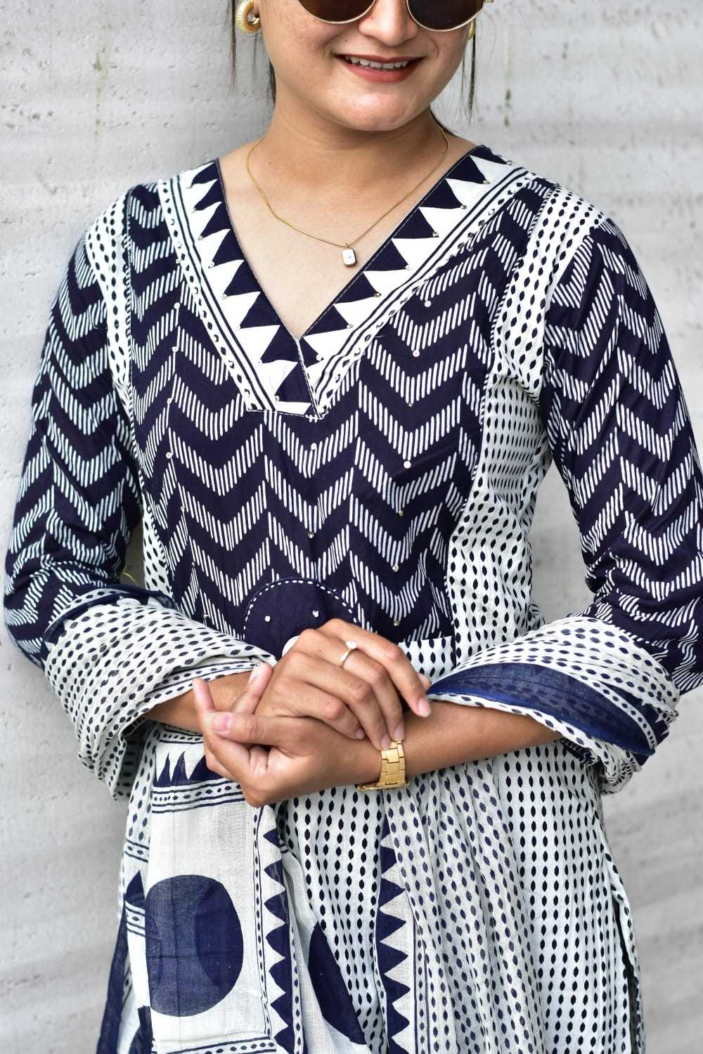 YNF Wholesale Cotton Designer Kurtis  | Surat Manufacturer