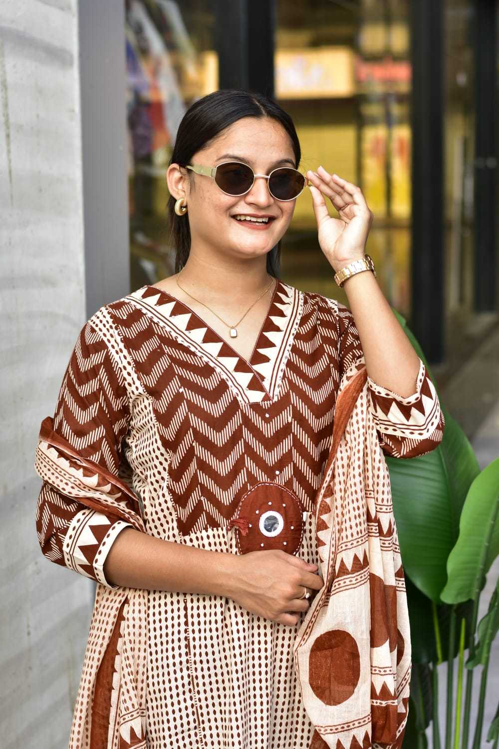 YNF Wholesale Cotton Designer Kurtis  | Surat Manufacturer