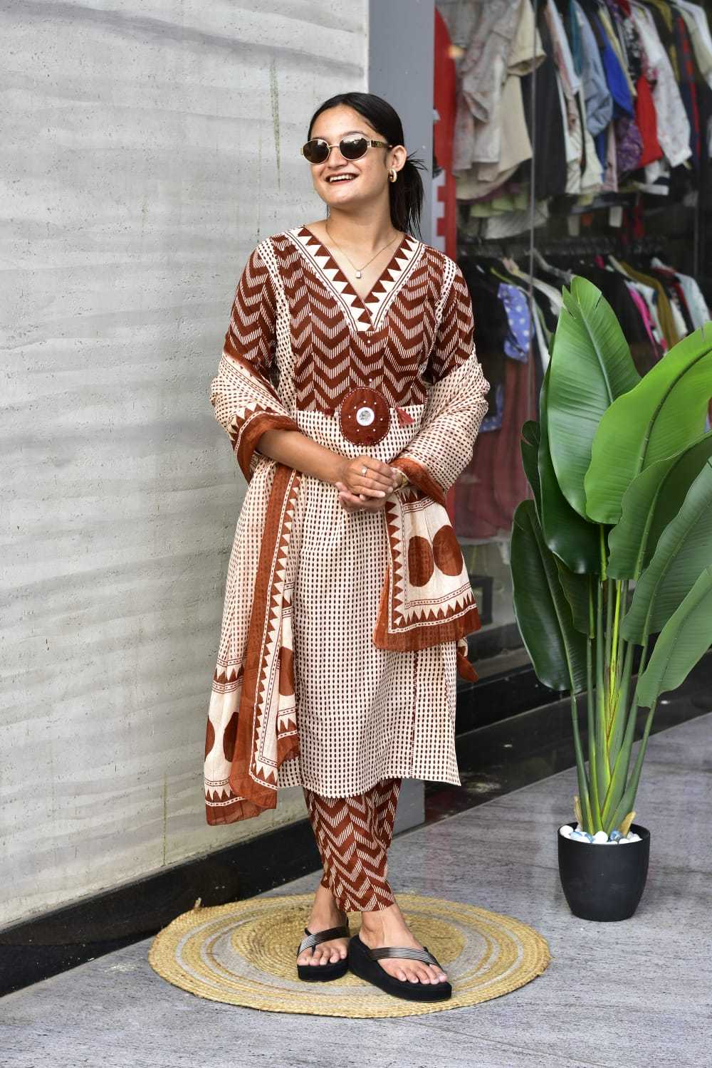YNF Wholesale Cotton Designer Kurtis  | Surat Manufacturer
