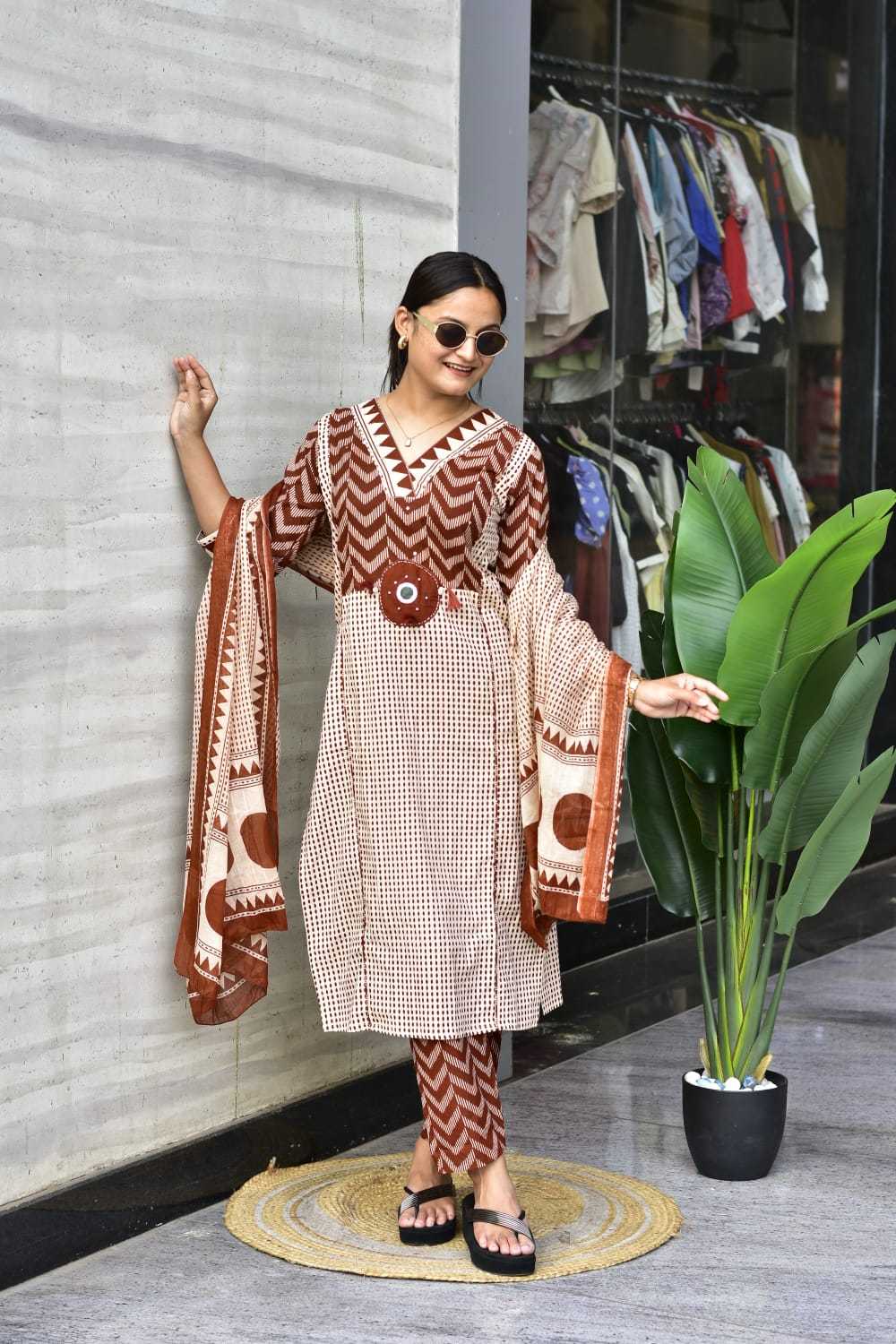 YNF Wholesale Cotton Designer Kurtis  | Surat Manufacturer