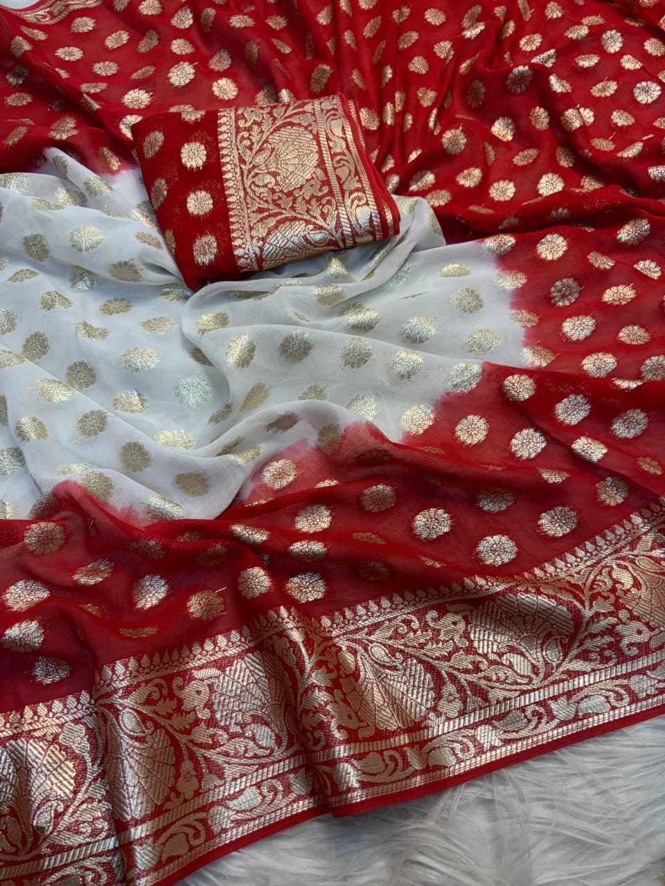 YNF Wholesale Pure Viscos Jacquard Saree  | Surat Manufacturer