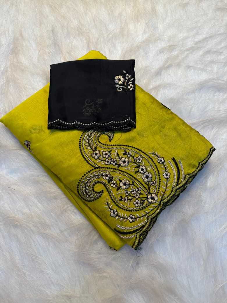 YNF Wholesale Rangoli Silk Orange Silk Sarees  | Surat Manufacturer