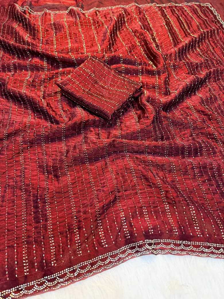 YNF Wholesale Satin Designer Sarees  | Surat Manufacturer