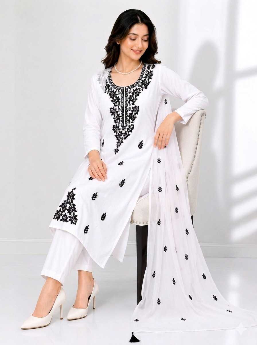 YNF Wholesale Rayon Embroidery Suits  | Surat Manufacturer