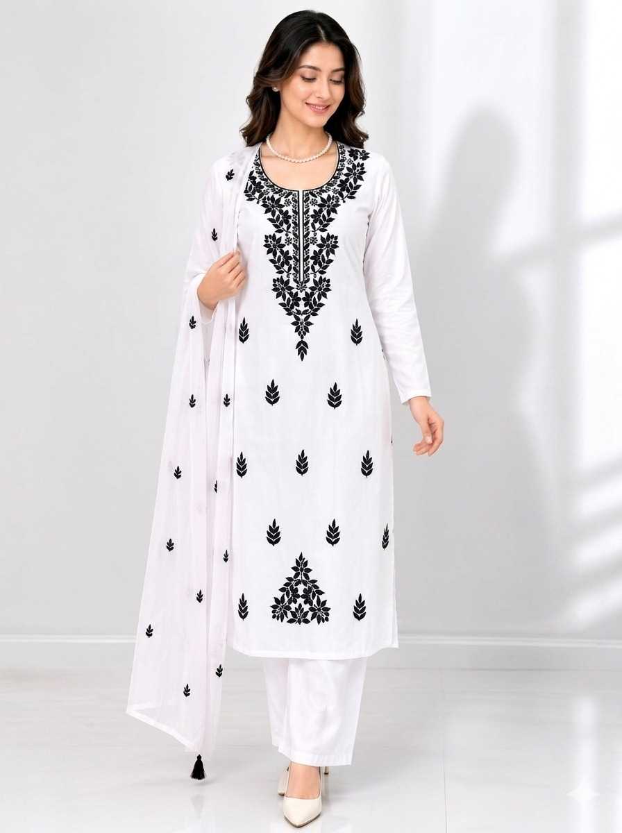 YNF Wholesale Rayon Embroidery Suits  | Surat Manufacturer
