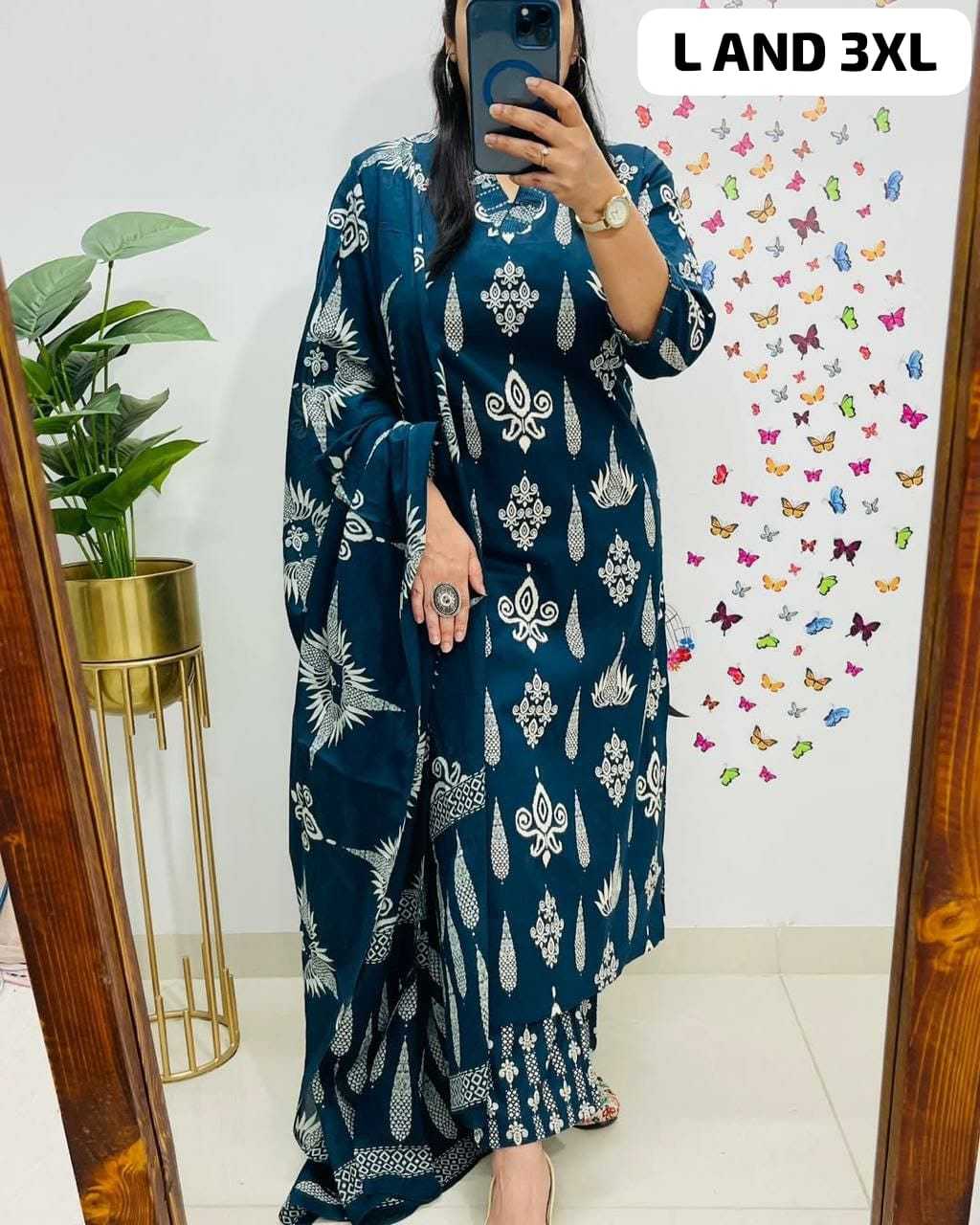 YNF Wholesale Cotton Ladies Suits  | Surat Manufacturer