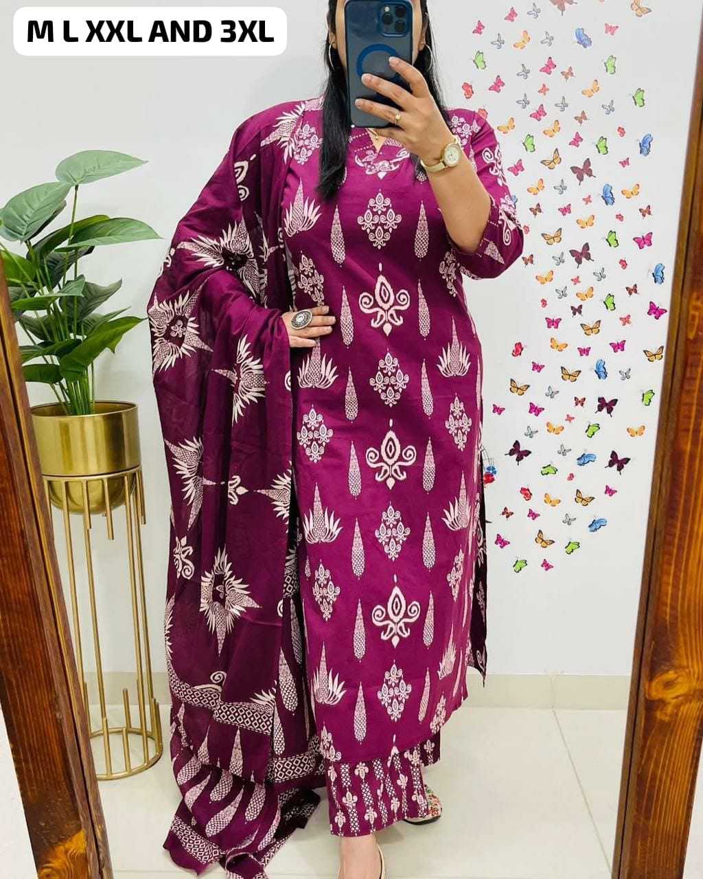 YNF Wholesale Cotton Ladies Suits  | Surat Manufacturer