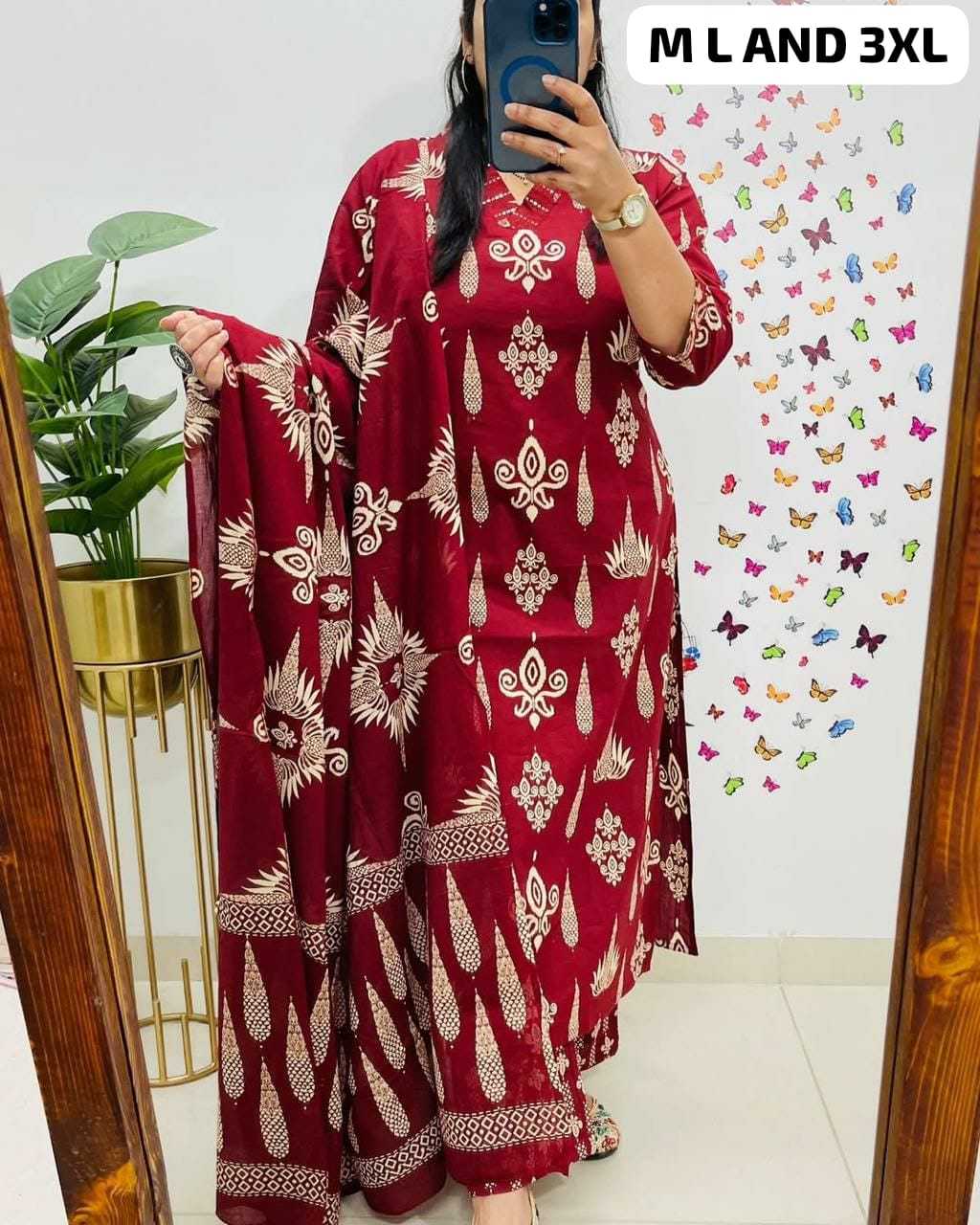 YNF Wholesale Cotton Ladies Suits  | Surat Manufacturer