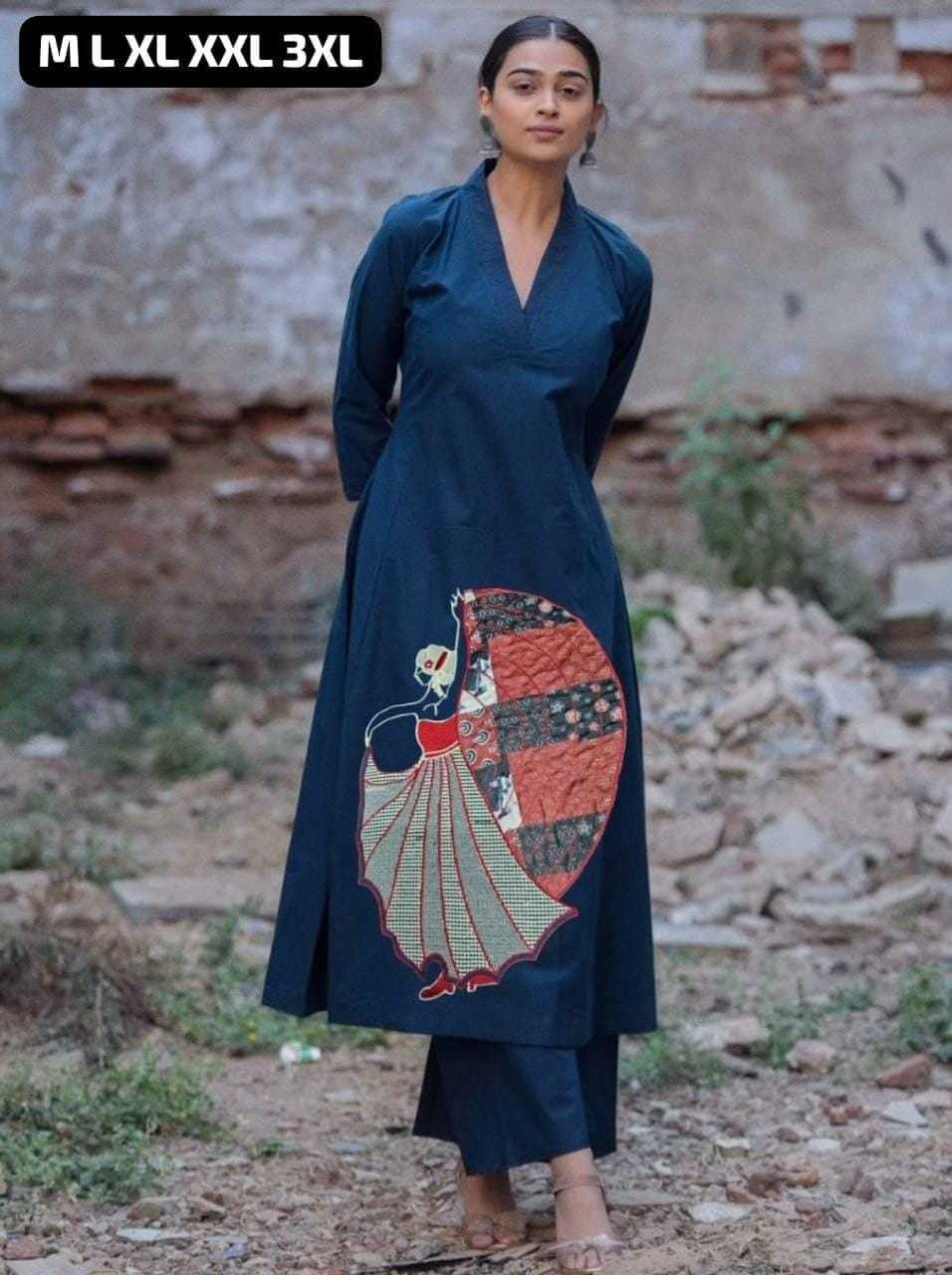 YNF Wholesale Soft Tissue Embroidery Gowns  | Surat Manufacturer